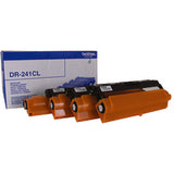 Brother DR-241CL Drum kit Bk,C,M,Y, 4x15K pages Pack=4 for Brother HL-3140/3142