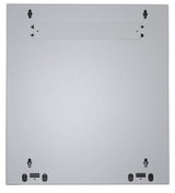 Intellinet 19" Network Cabinet - Wall Mount (Standard), 12U, 450mm Deep, Grey, Flatpack, Max 60kg, Suitable also for use on desk or floor, Usable Depth 260mm, Metal & Glass Door, Back Panel, Removeable Sides, Parts for wall install (eg screws/rawl plugs)