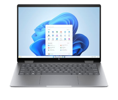 HP Elite x360 Envy x360 14-fa0004na AMD Ryzen™ 5 8640HS Hybrid (2-in-1) 35.6 cm (14") Touchscreen 2K 16 GB LPDDR5-SDRAM 512 GB SSD Wi-Fi 6E (802.11ax) Windows 11 Home AI PC Silver