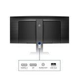 Philips B Line 345B1C/00 computer monitor 86.4 cm (34") 3440 x 1440 pixels Quad HD LCD Black