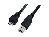 StarTech.com 0.5m (1.5ft) Black SuperSpeed USB 3.0 (5Gbps) Cable A to Micro B - M/M