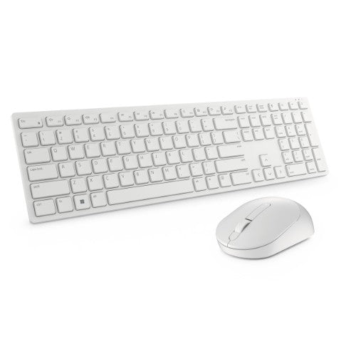 DELL Pro Keyboard and Mouse - KM5221W - US International (QWERTY) - White