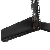 StarTech.com 2-Post 8U Desktop Server Rack, Small Open Frame 19in Computer Rack, Compact Network Rack for AV / Studio / Data / IT Equipment - Free Standing Two-Post Home/Office Rack