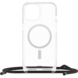 OtterBox React Series Necklace MagSafe for iPhone 15 with Strap, Clear