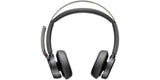HP Poly Voyager Focus 2 Microsoft Teams Certified USB-C-C Headset +USB-C/A Adapter +Charging Stand