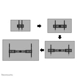 Neomounts WL35S-950BL19 Heavy duty wall mount 55-115" - tiltable - lockable - landscape and portrait