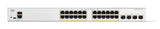 Cisco Catalyst 1200-24FP-4G Smart Switch, 24 Port GE, Full PoE, 4x1GE SFP, Limited Lifetime Protection (C1200-24FP-4G)