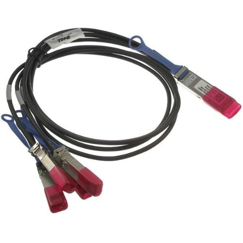 DELL QSFP+ / 4xSFP+, 3m InfiniBand/fibre optic cable QSFP+ 4 x SFP+