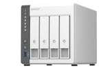 QNAP TS-433 NAS Tower Cortex-A55 4 GB 32 TB HDD QNAP Turbo System White