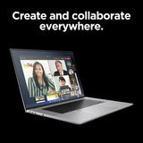 HP ZBook Studio G11 Intel Core Ultra 9 185H Mobile workstation 40.6 cm (16") WQUXGA 64 GB DDR5-SDRAM 1 TB SSD NVIDIA RTX 3000 Ada Wi-Fi 7 (802.11be) Windows 11 Pro AI Workstation, AI PC Grey