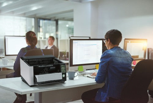 Ricoh fi-8950 ADF scanner 600 x 600 DPI A3 Black, Grey