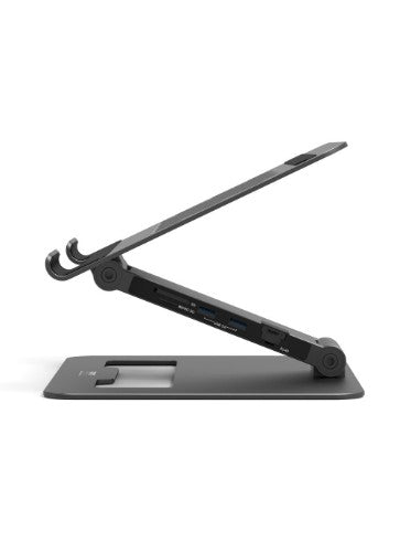 Port Designs PORT Connect ADJUSTABLE STAND - DOCKING TYPE C - 2 x 4K - UK Docking Station