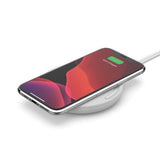 Belkin WIA001BTWH mobile device charger Telephone White AC Wireless charging Fast charging Auto