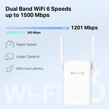 Mercusys AX1500 Wi-Fi 6 Range Extender