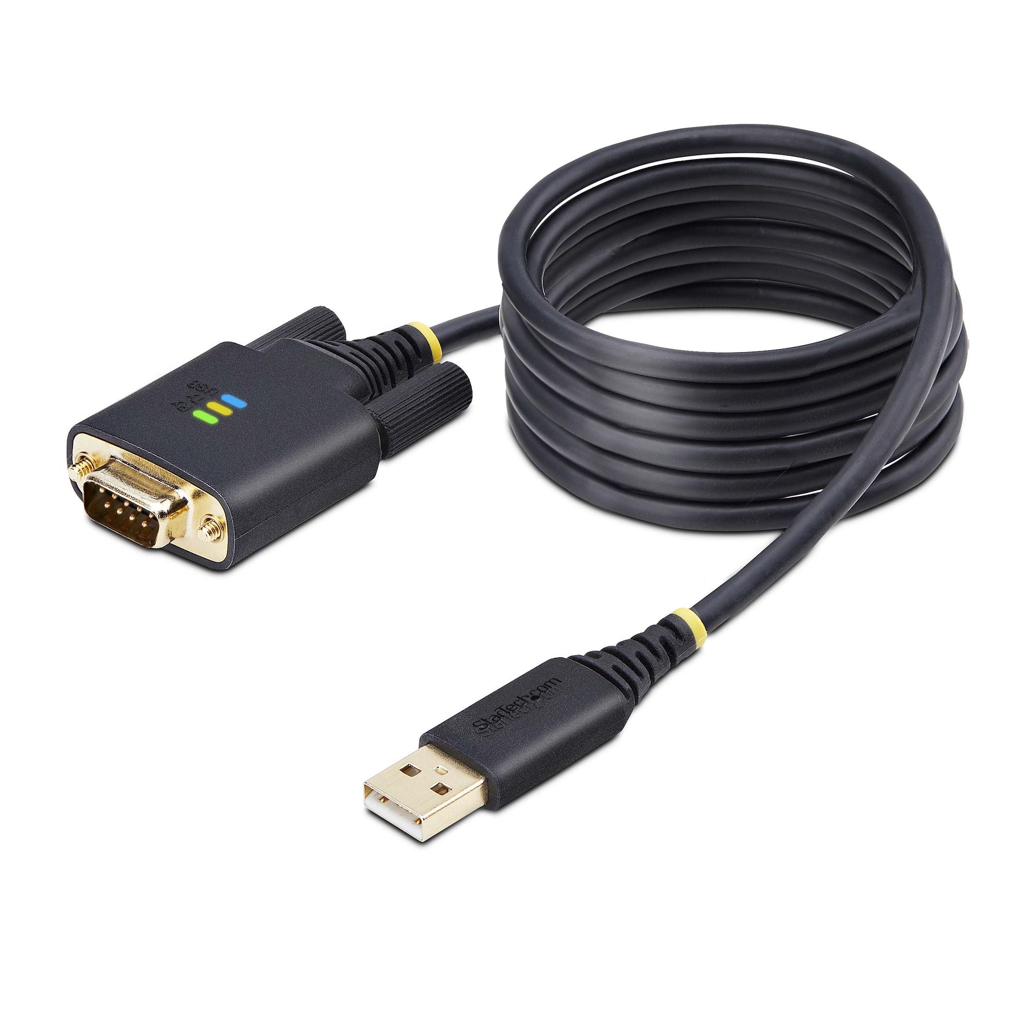 6.6ft (2m) USB to Null Modem Serial Adapter Cable