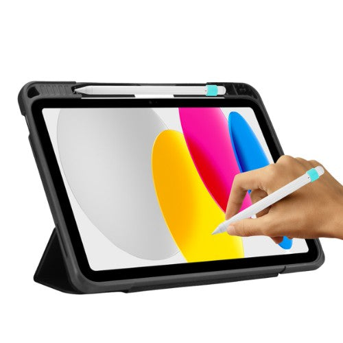 DEQSTER Rugged MAX Case for iPad 10.9" (10th Gen.), Black