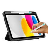 DEQSTER Rugged MAX Case for iPad 10.9" (10th Gen.), Black