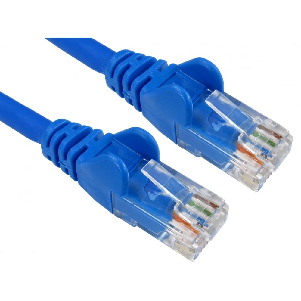 Cables Direct 2m Economy Gigabit Networking Cable - Blue  - Computer Cables - Cables Direct