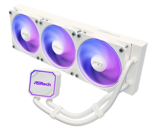 Asrock Pro White 360 ARGB Processor All-in-one liquid cooler 12 cm