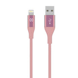 Celly USBLIGHTCOLORPK lightning cable 1 m Pink