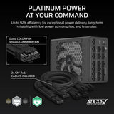 Corsair HXi Series HX1500i power supply unit 1500 W 24-pin ATX ATX Black