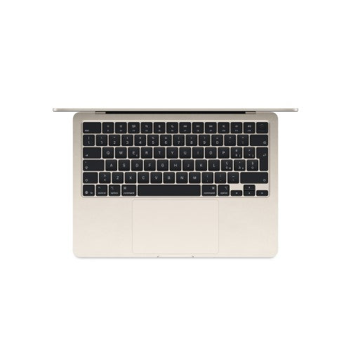 Apple MacBook Air CTO 13", Starlight, M5 (10-core CPU, 10-core GPU, 16-core Neural Engine), 32GB unified memory, 4TB SSD storage, Backlit Magic Keyboard with Touch ID - Hungarian , 35W Dual USB-C Port Power Adapter, UK Power Supply