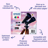 Epson C13T02W94010/502XL/502 Ink cartridge multi pack Bk,C,M,Y 9,2ml + 3x3,3ml Pack=4 for Epson XP 5100