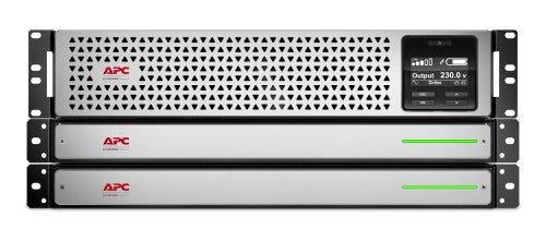 APC Smart-UPS On-Line, 1000VA, Rackmount 3U, 230V, 8x C13 IEC outlets, SmartSlot, Extended runtime, W/ rail kit, W/ Lithium-ion external battery