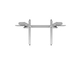 Multibrackets M Public Display Stand 210 Dual Pillar Wheelbase Silver