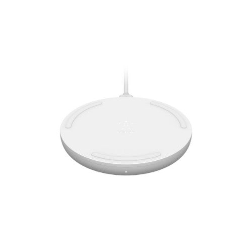 Belkin WIA001BTWH mobile device charger Telephone White AC Wireless charging Fast charging Auto