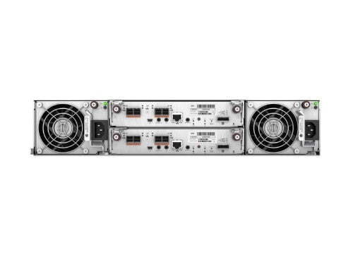 HPE MSA 2050 disk array 7.2 TB Rack (2U) Black, Stainless steel