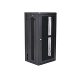 StarTech.com 4-Post 26U Wall Mount Network Cabinet with 1U Shelf, 19" Hinged Wall-Mounted Server Rack for Data / AV / Electronics / Computer Equipment, Flexible Vented Rack Enclosure