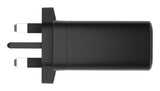 dbramante1928 IT - UK W. Charger - 2xUSB-C 100W + 1xUSB-A - BLK