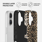 BURGA Player mobile phone case 15.5 cm (6.1") Cover Brown, Black