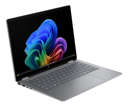 HP OmniBook X Flip 14-fk0002na Copilot+ PC AMD Ryzen™ AI 7 350 Hybrid (2-in-1) 35.6 cm (14") Touchscreen 3K 16 GB LPDDR5x-SDRAM 1 TB SSD Wi-Fi 7 (802.11be) Windows 11 Home Silver