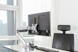 Neomounts FPMA-LIFT100BLACK Height adjustable VESA adapter - universal