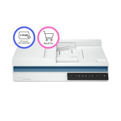 HP ScanJet Pro 2600 f1 Flatbed scanner 1200 x 1200 DPI A4 White