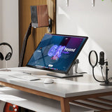 ALOGIC 32C6KPDTF computer monitor 81.3 cm (32") 6016 x 3384 pixels 6K Ultra HD LED Touchscreen Multi-user Silver, Black