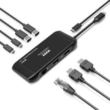 Port Designs PORT Connect Mobile docking station 2 X 4K USB-C 7 peripherals 100W