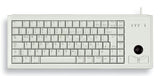 CHERRY G84-4400 TRACKBALL KEYBOARD Corded, PS2, Light Grey, (QWERTY - UK)