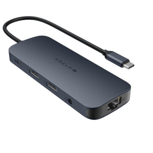 Targus HD4006GL laptop dock/port replicator USB 3.2 Gen 2 (3.1 Gen 2) Type-C Black