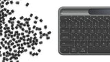 Logitech Signature Slim Solar+ K980 keyboard Universal RF Wireless + Bluetooth QWERTY UK English Graphite