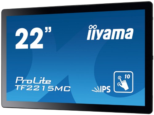 iiyama ProLite TF2215MC-B2 computer monitor 54.6 cm (21.5") 1920 x 1080 pixels Full HD LED Touchscreen Multi-user Black