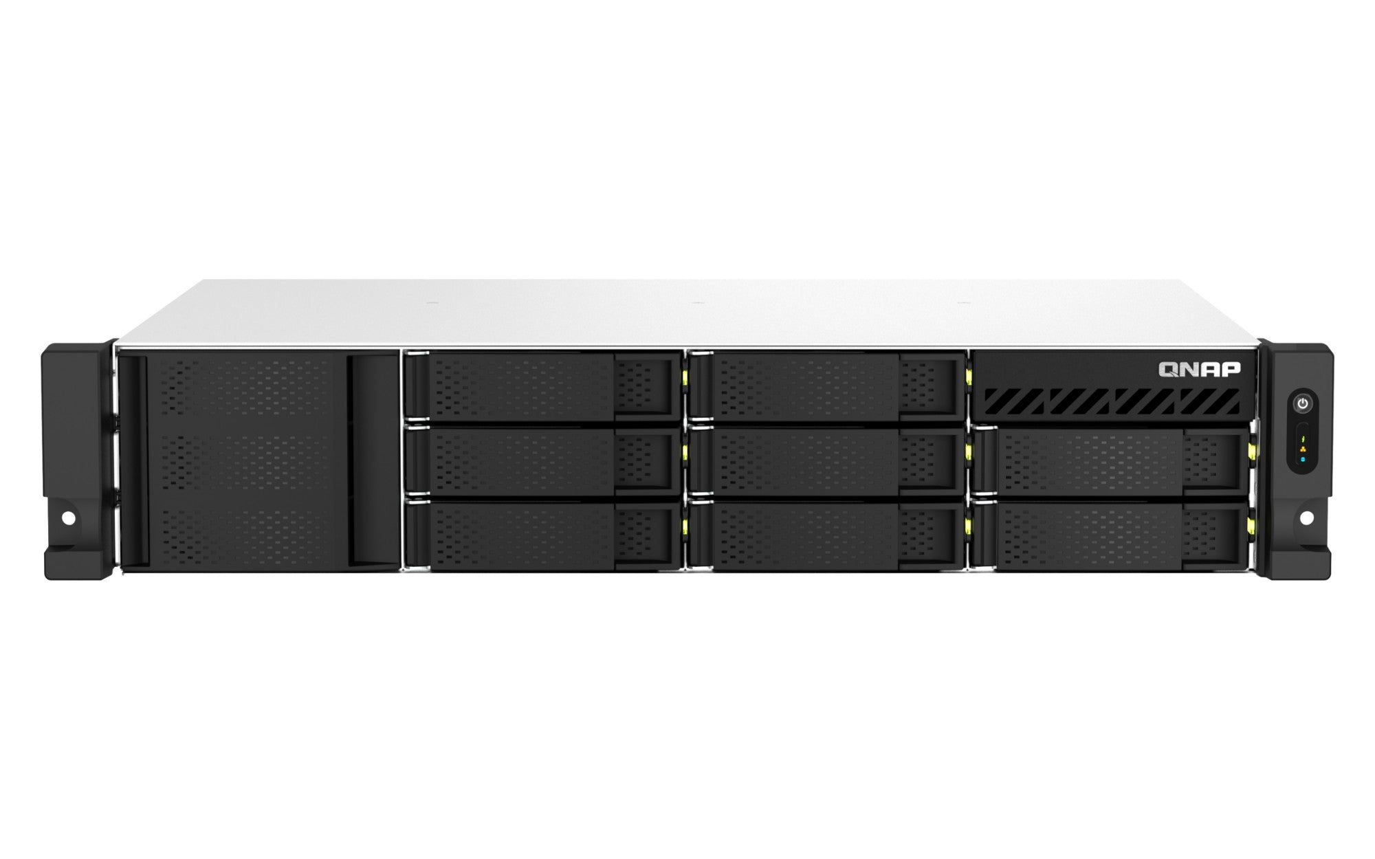 QNAP TS-864EU-8G NAS/storage server Rack (2U) Ethernet LAN Black  - Data Storage - QNAP