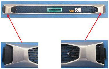 Hewlett Packard Enterprise P18547-B21 Rack Bezel