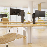 Ergotron TRACE 45-658-224 monitor mount / stand 68.6 cm (27") Black Desk