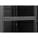 Intellinet 19" 1U PDU 7-way UK, Overload Protection, Rackmount, Power Distribution Unit, UK 3-pin outlets, 3m power cord, output