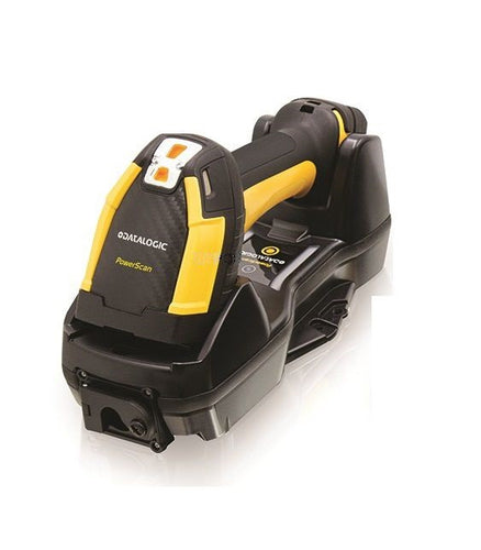 Datalogic PM9600-HP433RBK20 barcode reader Handheld bar code reader 1D/2D Laser Black, Yellow