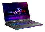 ASUS ROG Strix G16 G614PW-RV005W AMD Ryzen™ 9 8940HX Laptop 40.6 cm (16") WUXGA 32 GB DDR5-SDRAM 1 TB SSD NVIDIA GeForce RTX 5080 Wi-Fi 6E (802.11ax) Windows 11 Home Black, Grey