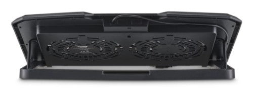 Hama Aluminium laptop cooling pad 39.6 cm (15.6") Black